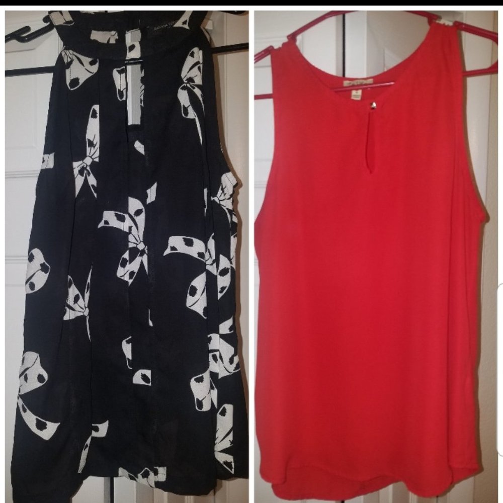 2 womens dress shirts